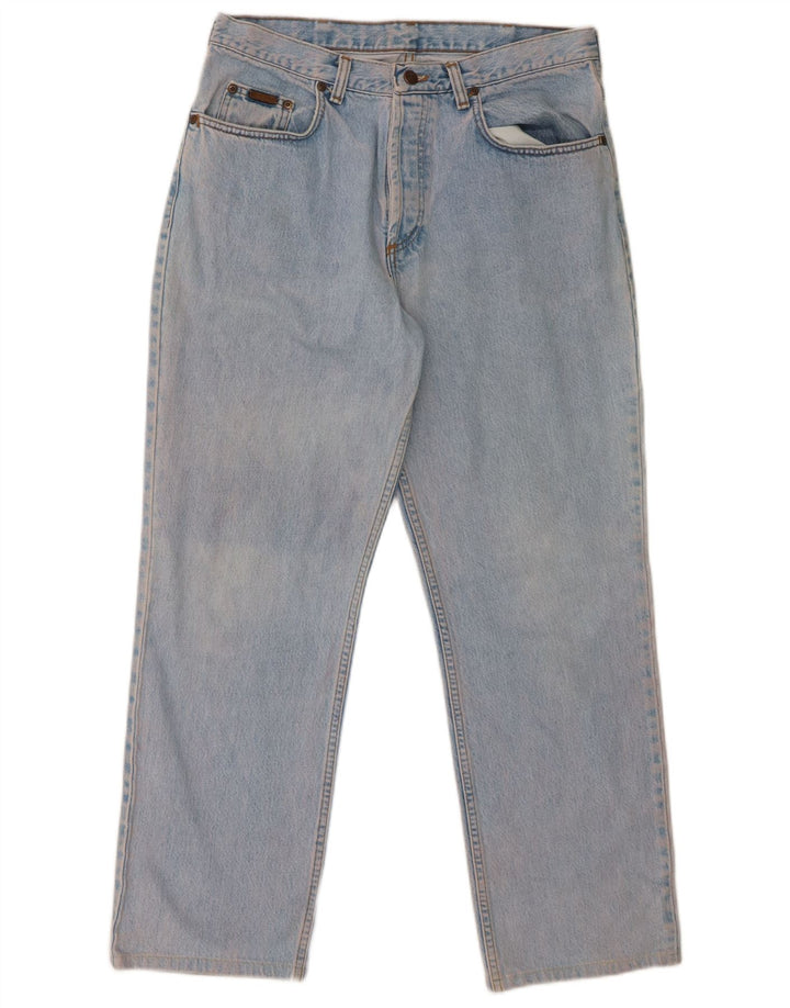 Wrangler Herre tilspidsede jeans W32 L29 Blå