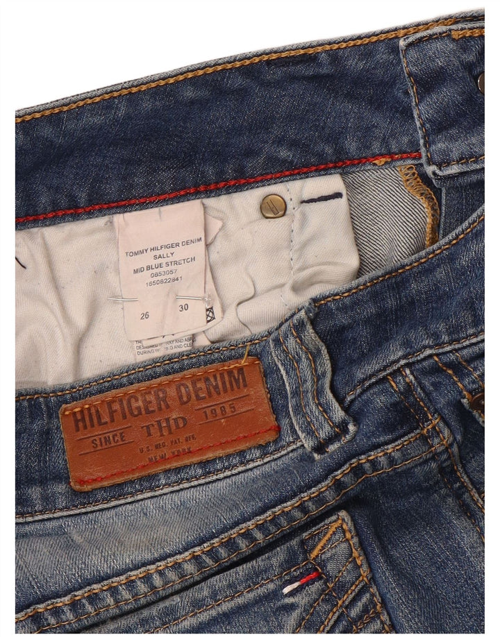 Tommy Hilfiger Dame Bootcut Jeans W26 L30 Blå