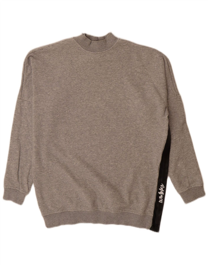Umbro Herre Grafisk Sweatshirt Jumper Lille Grå Colourblock