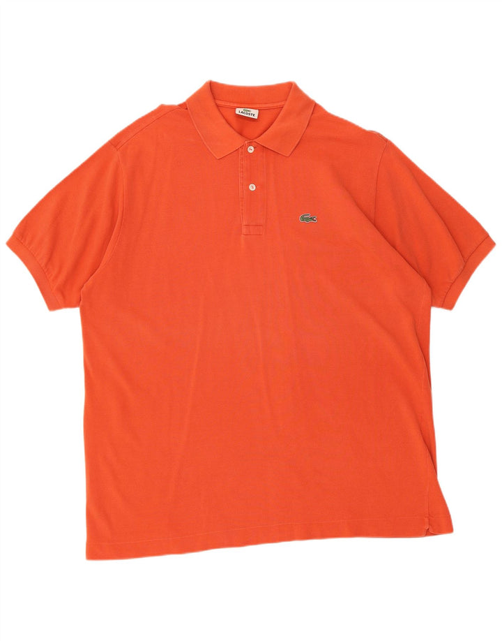 Lacoste herre poloskjorte str. 6 XL Orange bomuld