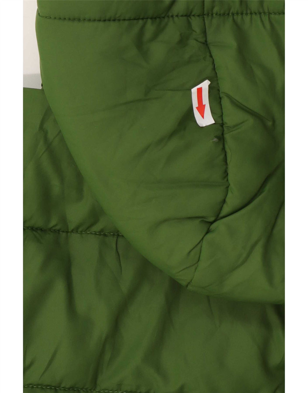 White Stuff Piger Hættepolstret frakke 9-10 år Grøn Polyester