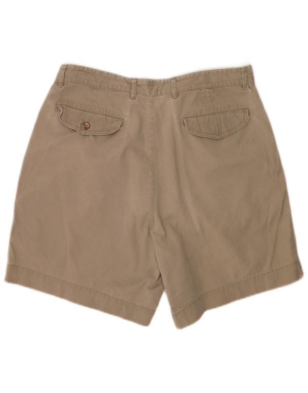 Gap Herre Pegged Chino Shorts W34 Large Beige Bomuld