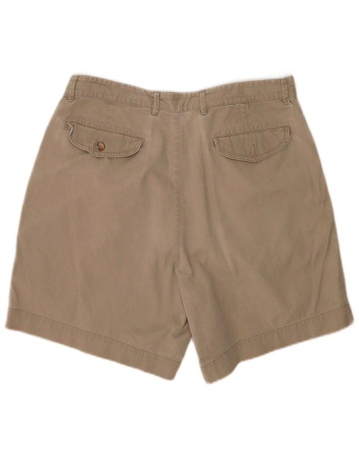 Gap Herre Pegged Chino Shorts W34 Large Beige Bomuld