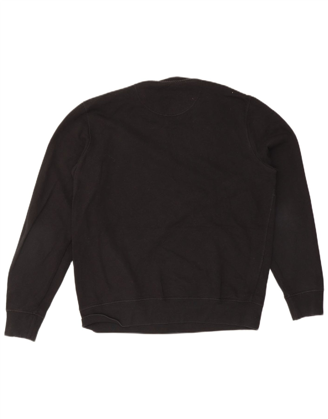 Barbour Herre Grafisk Sweatshirt Jumper Stor Sort Bomuld