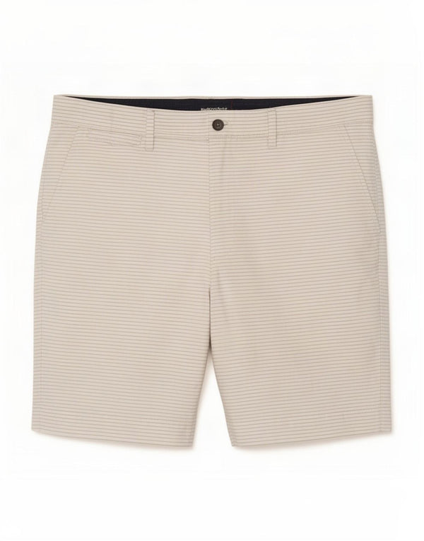 Marks & Spencer Chino Shorts til mænd W36 Stor hvid nålestribet bomuld