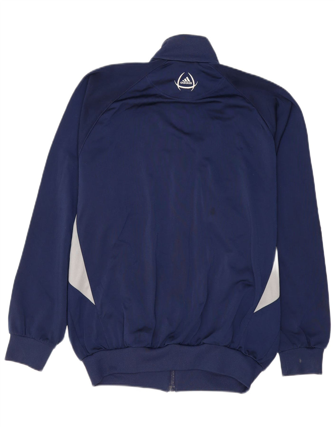 ADIDAS Træningsdragt til mænd, topjakke UK 40/42 Medium Navy Blue Colourblock