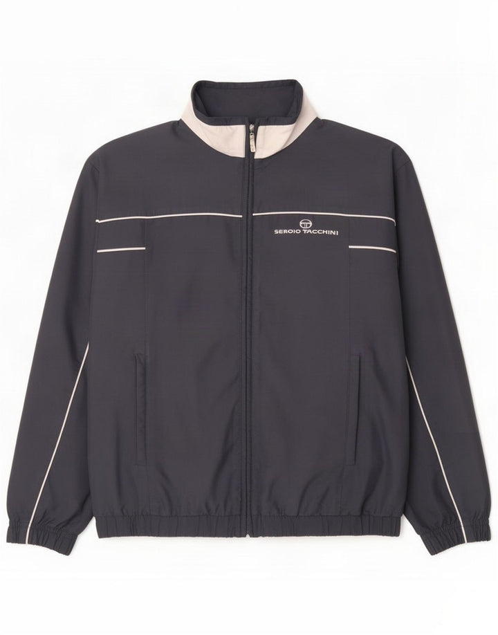 Sergio Tacchini Dame træningsdragt topjakke IT 44 Medium Grey Colourblock