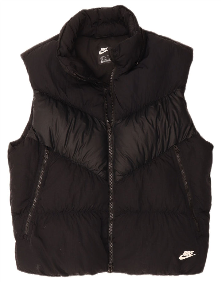 NIKE Polstret Gilet UK 40 Stor sort polyester