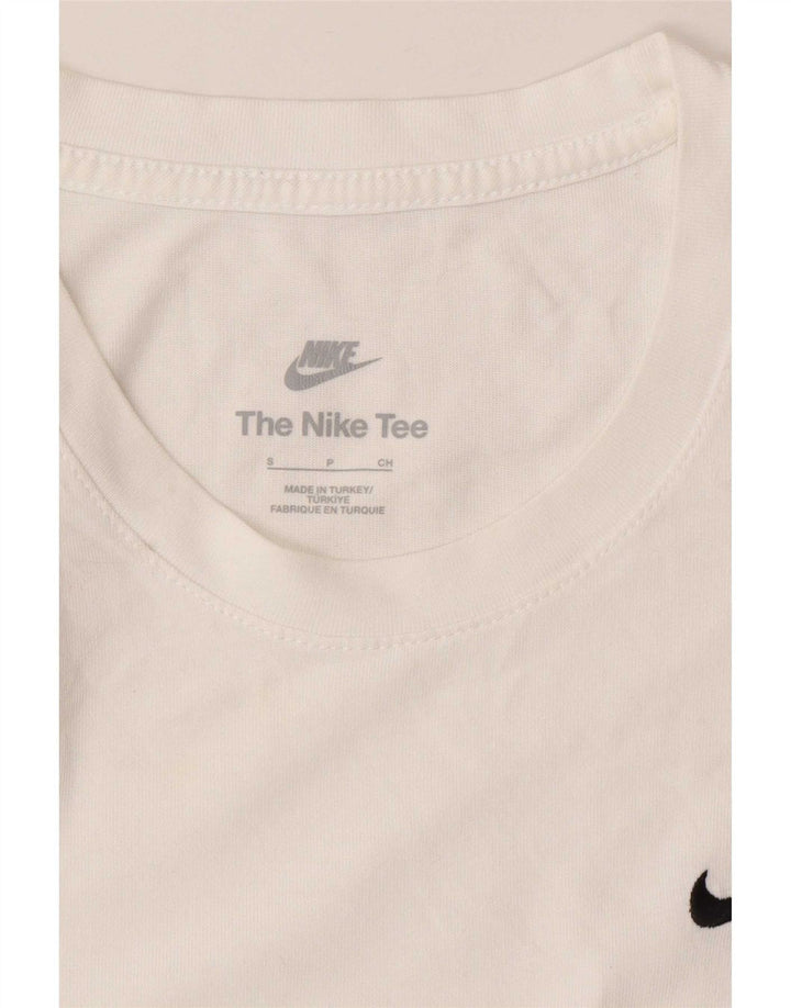 Nike T-shirt top til mænd, lille hvid