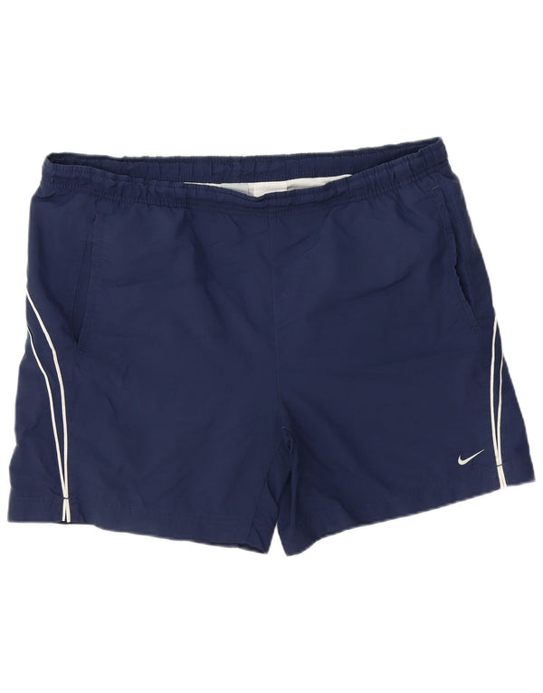 NIKE svømmeshorts til mænd XL marineblå polyester