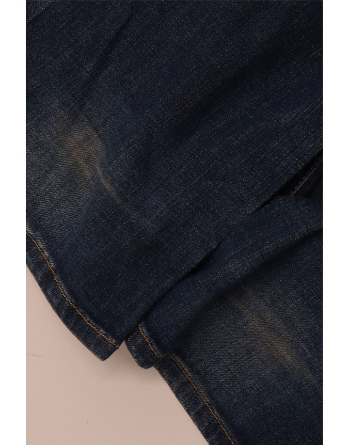 ARMANI Womens Bootcut Jeans W25 L33 Blue