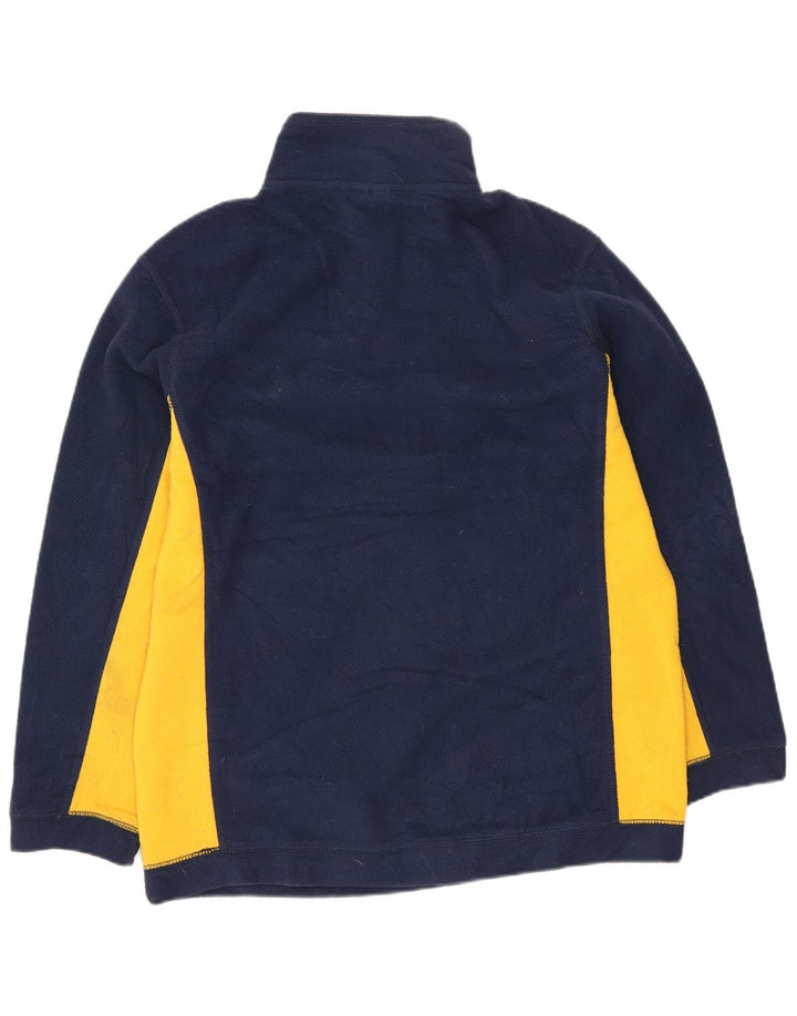 Russell Athletic Dame Fleece Jumper UK 10/12 Medium Navy Blue Polyester