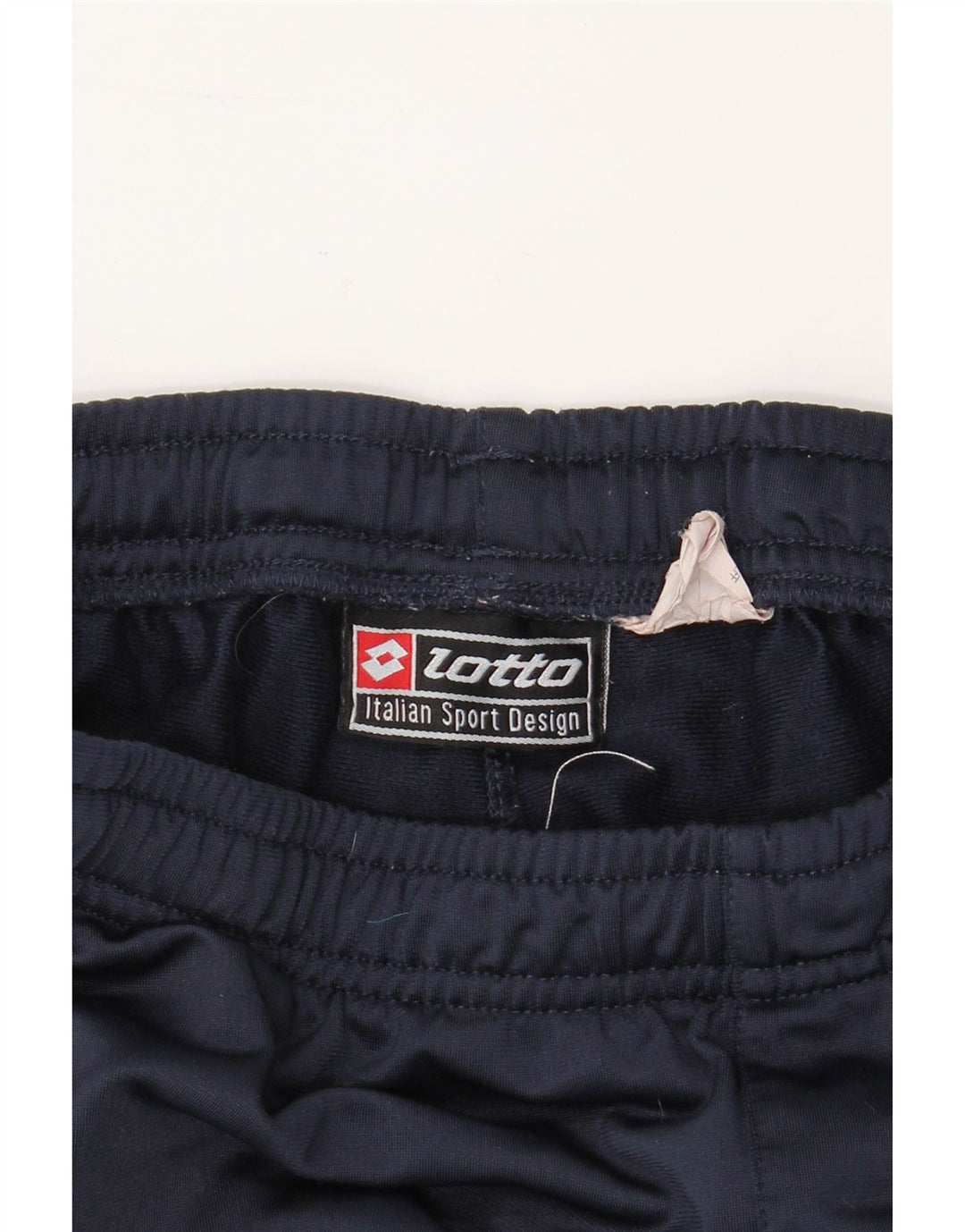 LOTTO Mens Tracksuit Trousers Joggers Small  Navy Blue Vintage Lotto and Second-Hand Lotto from Messina Hembry 