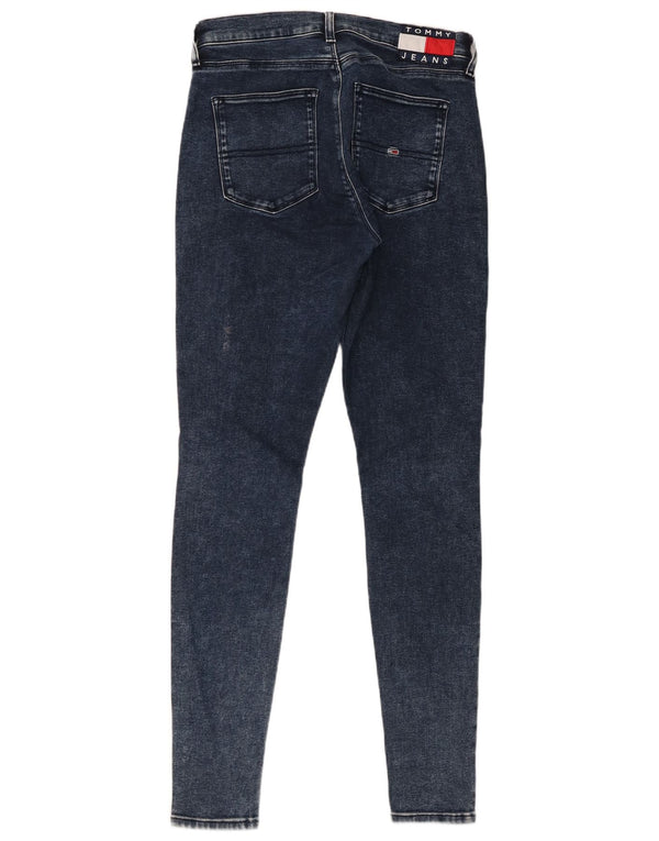 Tommy Hilfiger Dame Sylvia High Rise Skinny Jeans W32 L34 Blå Bomuld
