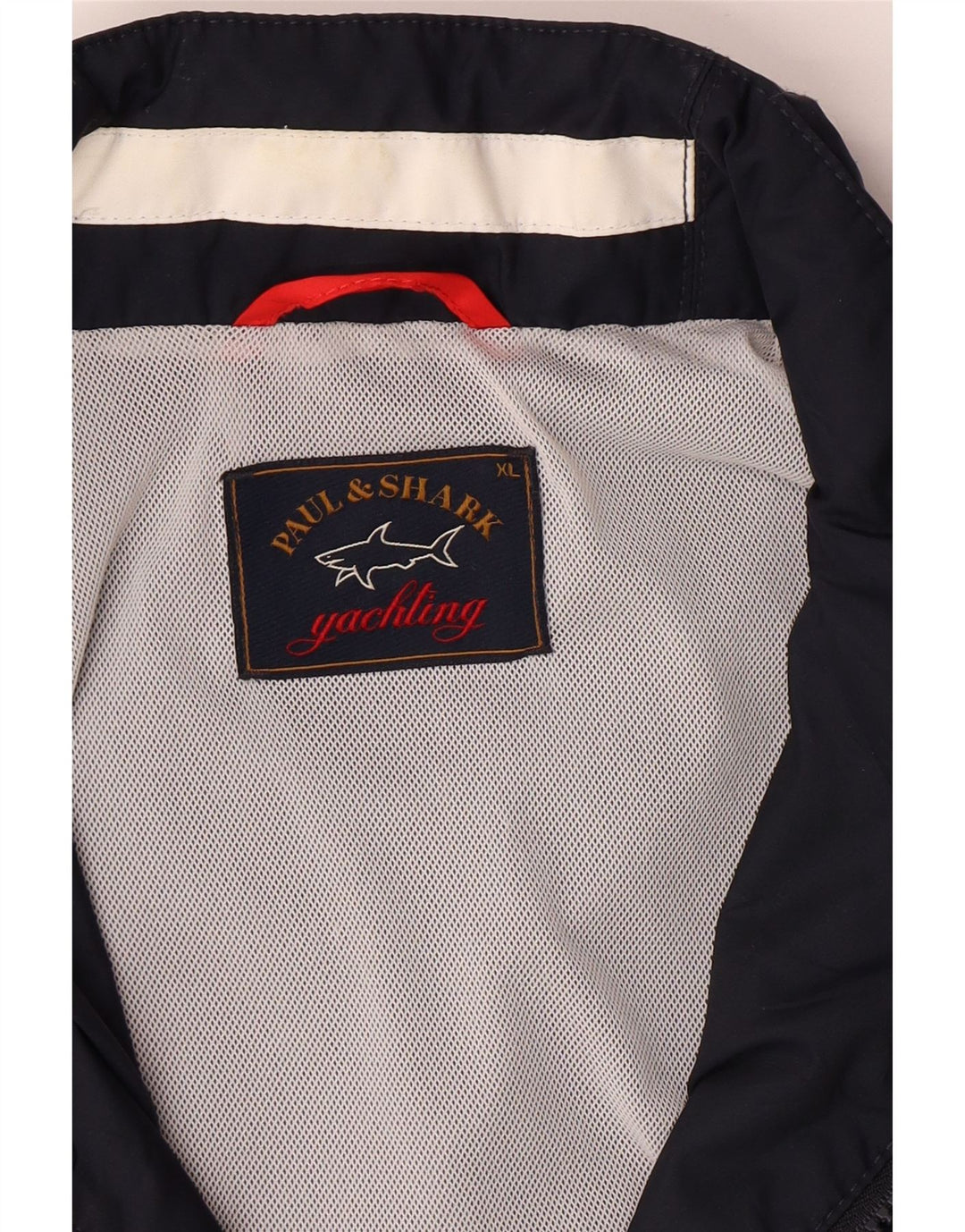 PAUL & SHARK Herre Yachting Regnjakke med hætte UK 42 XL Navy Blue
