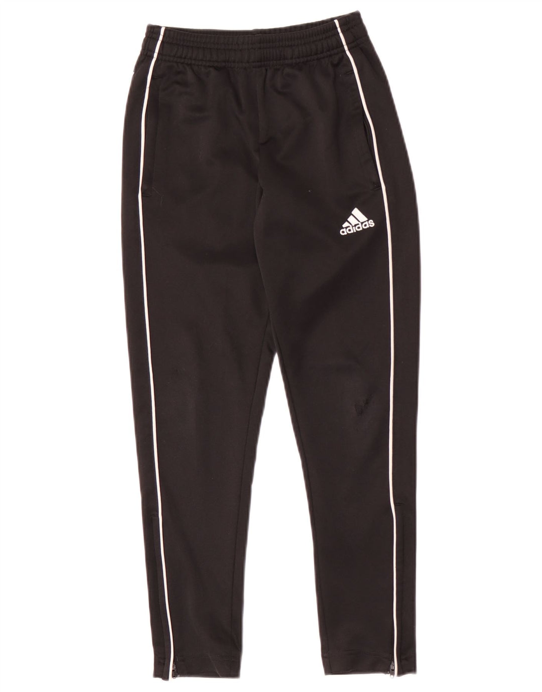 Adidas Boys Aeroready Tracksuit Bukser 9-10 år Sort polyester