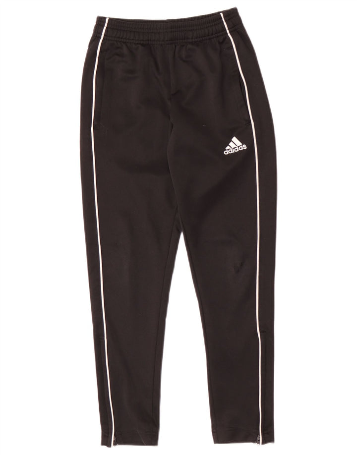 Adidas Boys Aeroready Tracksuit Bukser 9-10 år Sort polyester