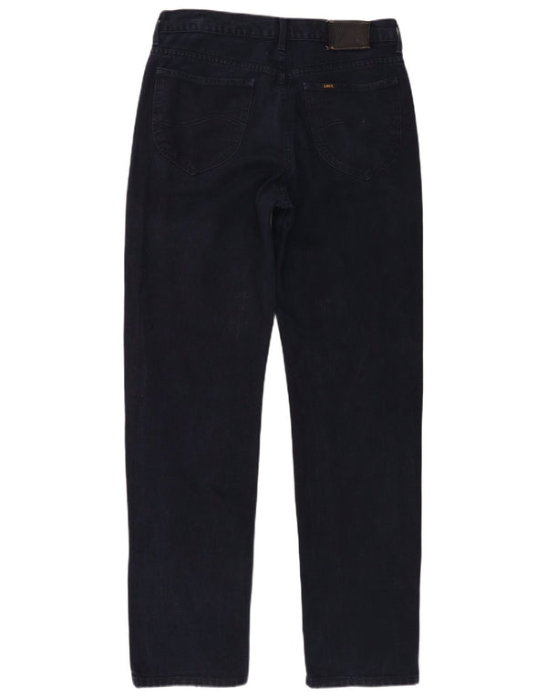 Lee Herre Chicago Straight Casual Bukser W33 L34 Marineblå Bomuld