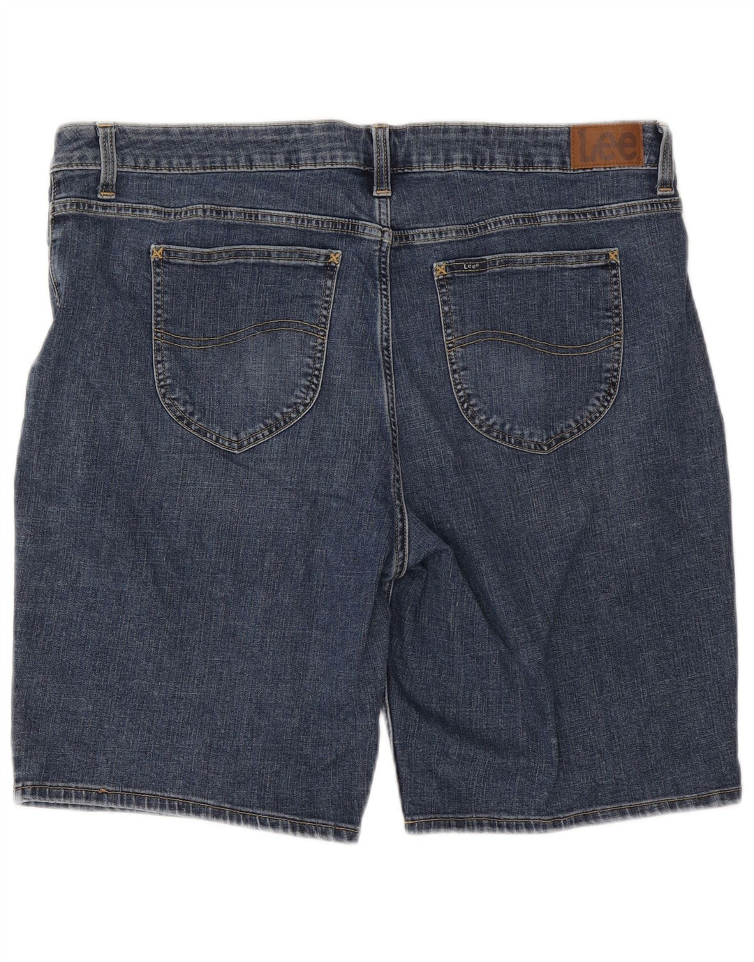LEE kvinders mellemhøjde Regular Fit Bermuda Shorts W40 2XL Blå