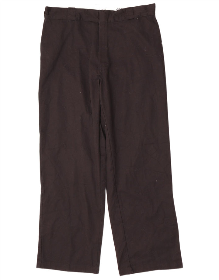 Dickies Herre Loose Fit Cargo Bukser W36 L32 Sort Polyester
