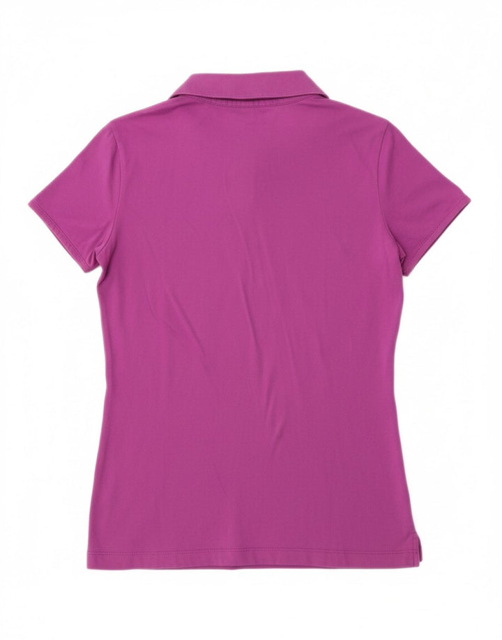 LOTTO Womens Polo Shirt UK 14 Large Purple