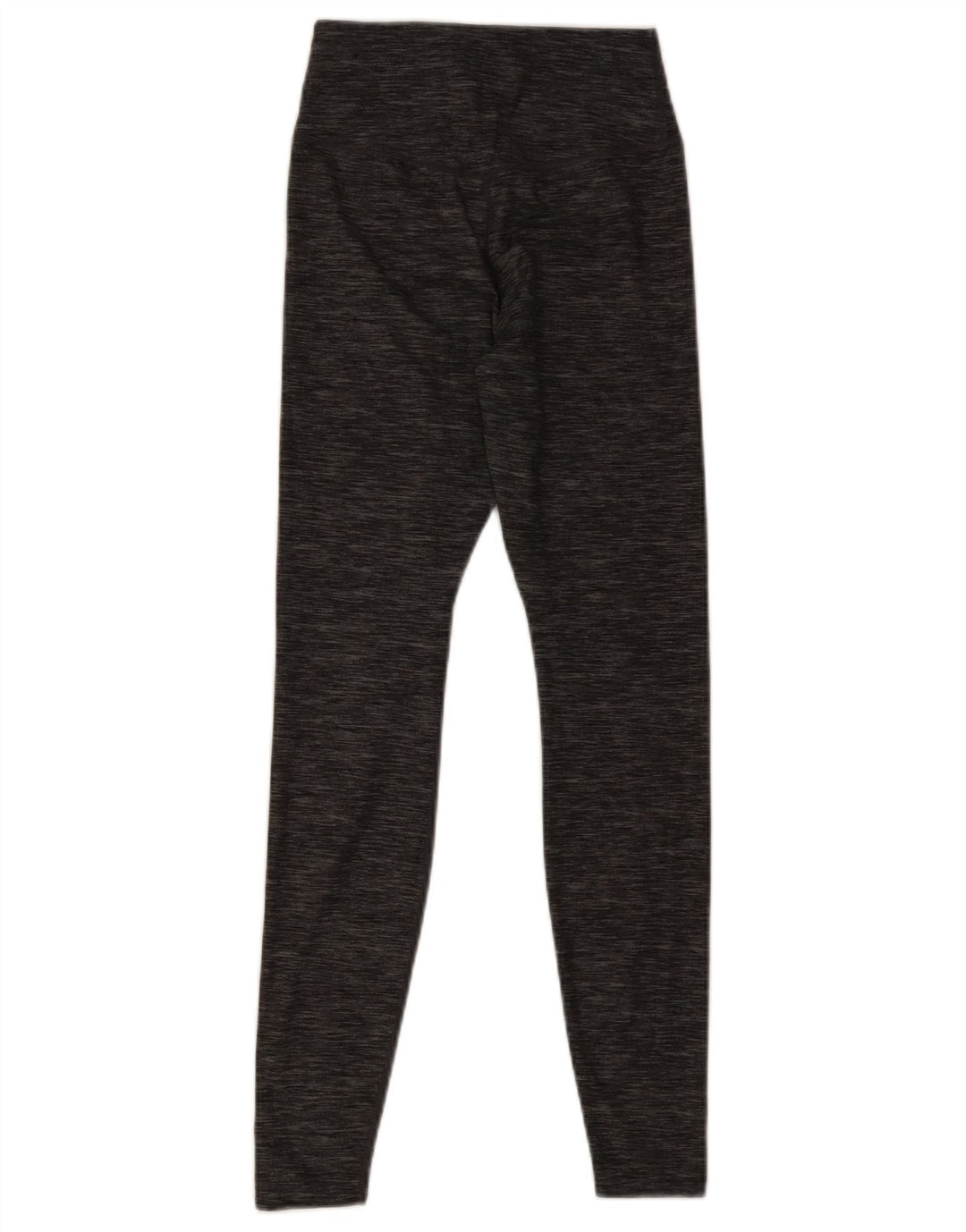 Nike Dame Dri Fit Leggings UK 4 XS Grå Flecked Polyester