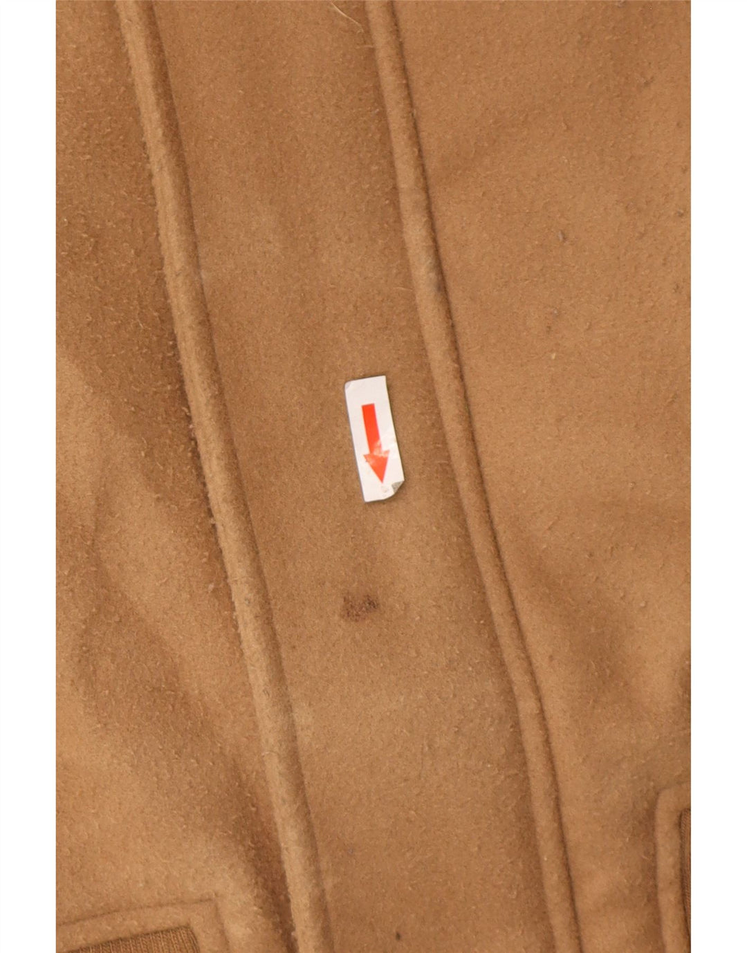Zara Herre Bomber Jacket UK 38 Medium Brun Polyester