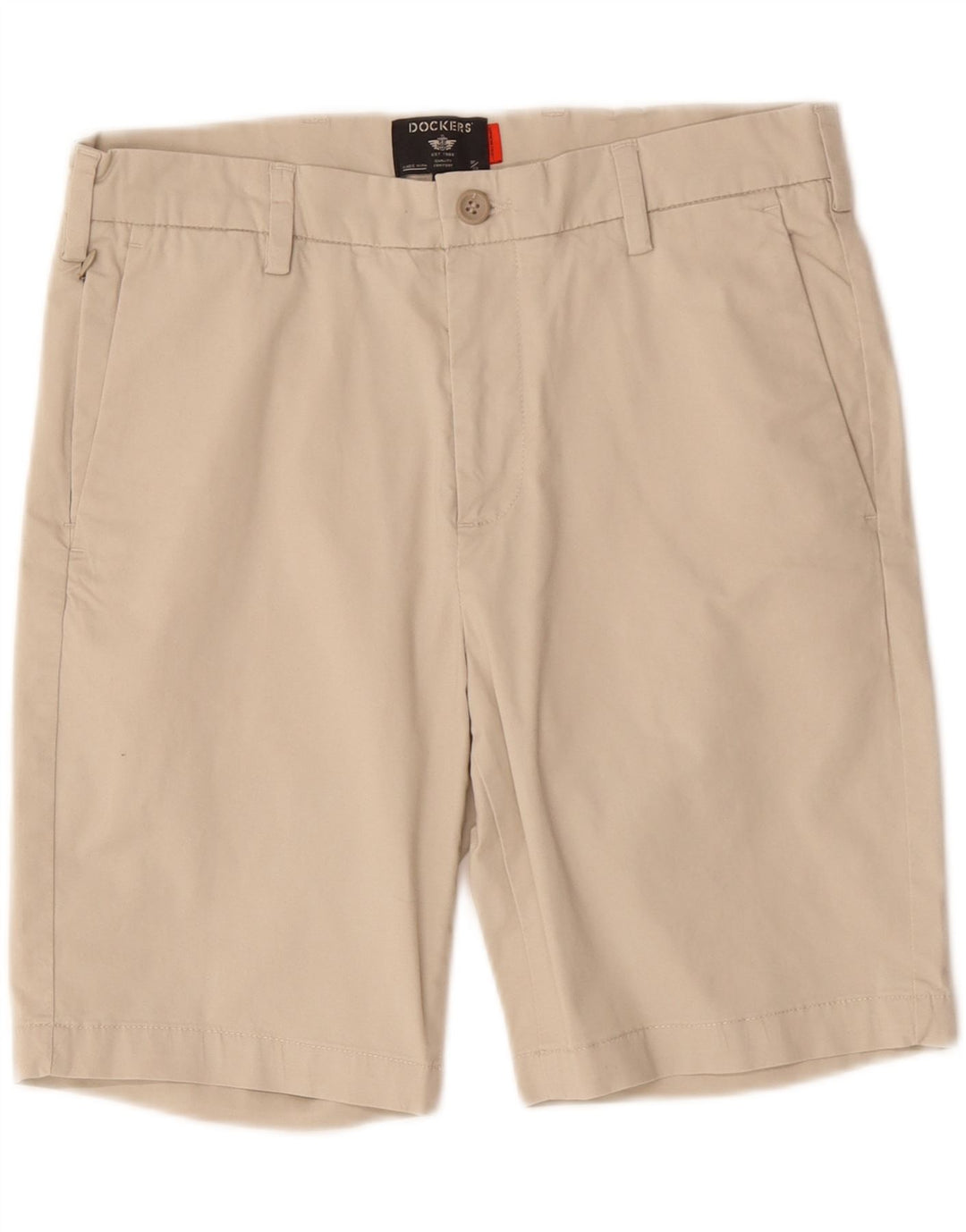 Dockers Herre Chino Shorts W29 Små Beige Bomuld