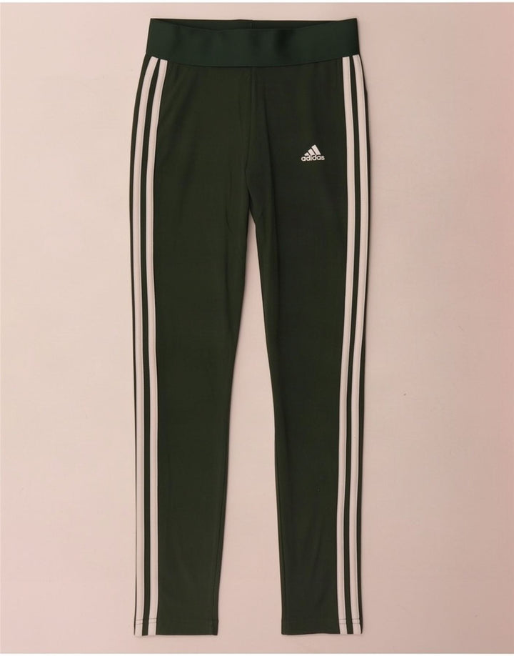 Adidas Dame Leggings UK 4/6 XS Grøn