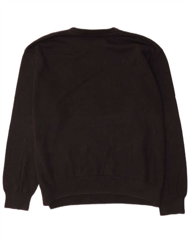 Gant herre rund hals sweater 3XL sort bomuld