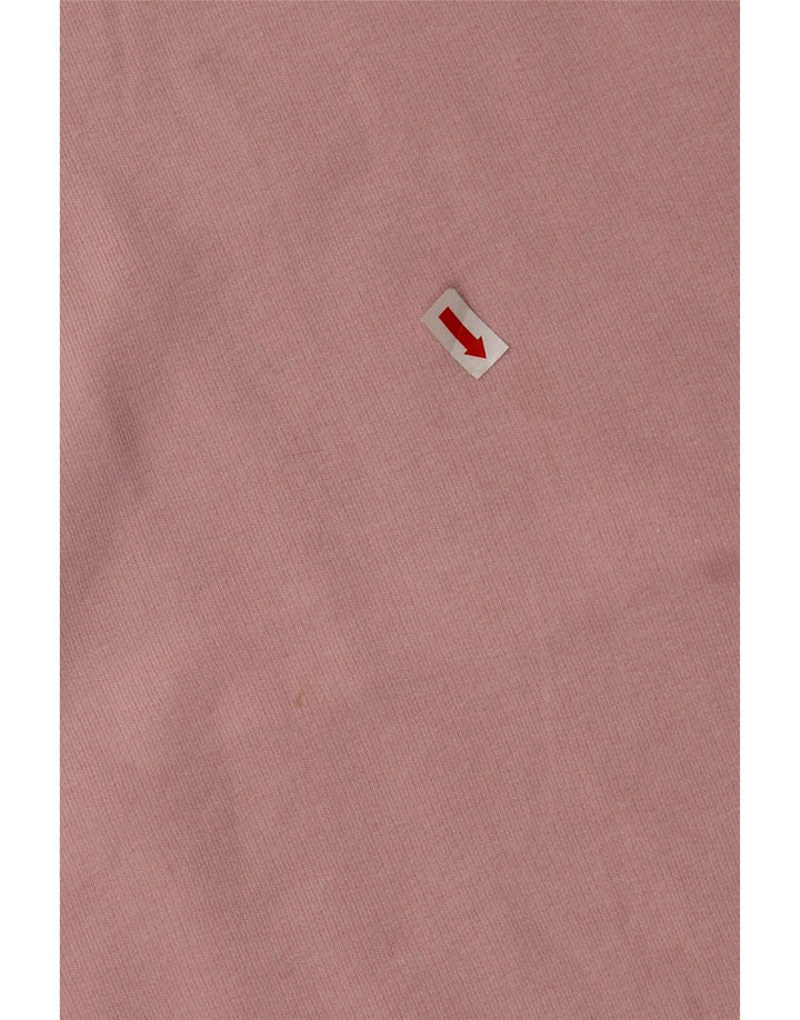 Marks & Spencer Dame Oversized hættetrøje Jumper UK 8 Small Pink Bomuld