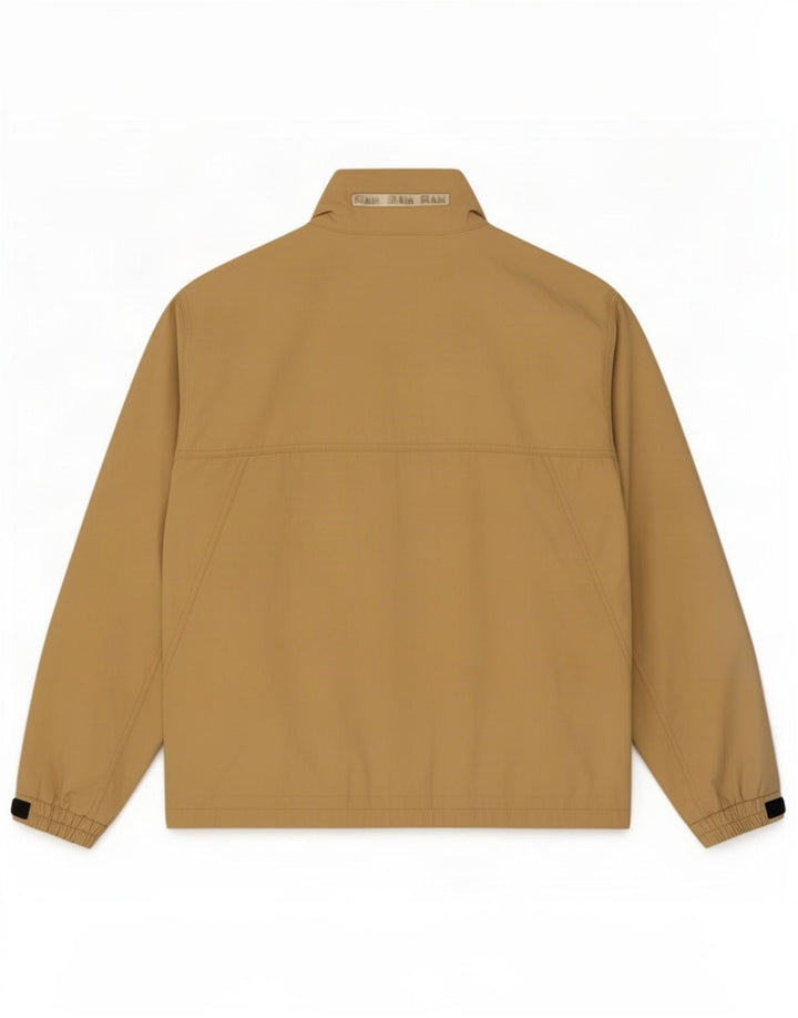 Slam Herre Bomber Jacket UK 38 Medium Beige Nylon