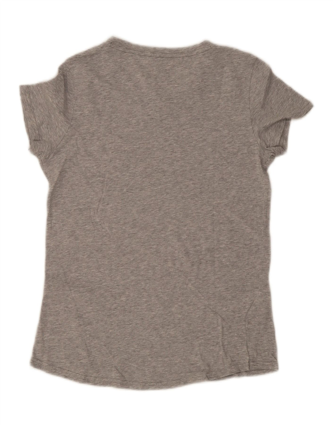 Puma Grafisk T-Shirt Top UK 14 Medium Grå Bomuld