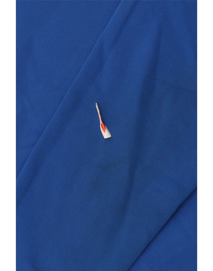 Nike Herre Dri Fit Grafisk Hoodie Jumper Large Blue Colourblock Polyester