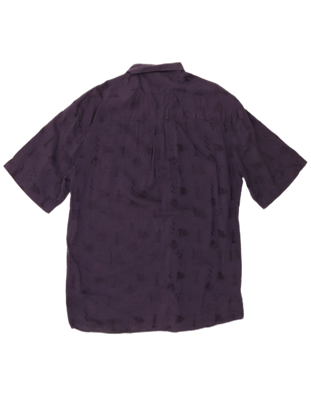 Angelo Litrico Herreskjorte str. 39 /40 15 1/2 Medium Marineblå Geometrisk