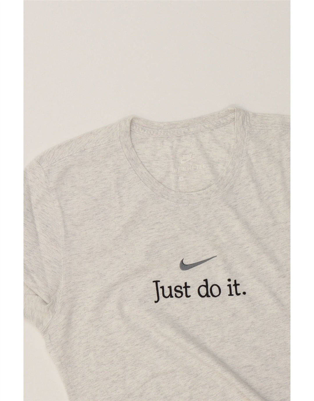NIKE Mens Athletic Cut Graphic T-Shirt Top Small Grey Cotton Vintage Nike and Second-Hand Nike from Messina Hembry 
