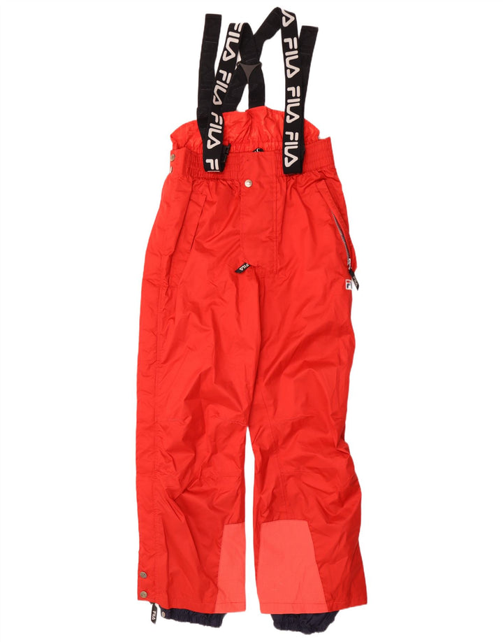 Fila Herre grafisk ski 2-delt sæt IT 48 Medium W30 L29 Rød farveblok