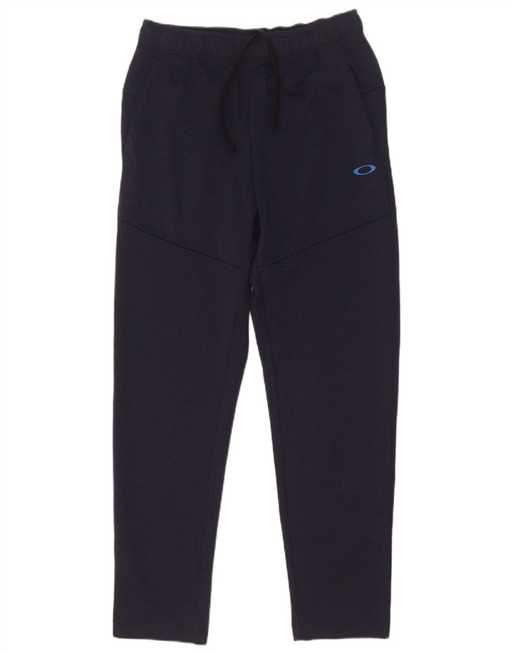 Oakley Herre Performance Fit Træningsdragt Bukser Medium Navy Blue Polyester