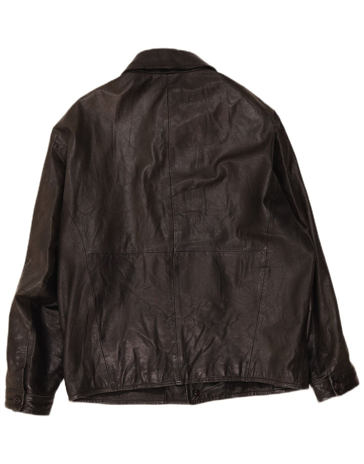 Vintage herre læderjakke UK 40 Large Black