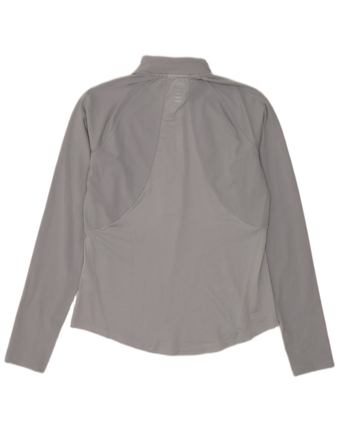 UNDER ARMOUR Dame Heat Gear Pullover Træningsdragt Top UK 10 Lille Grå