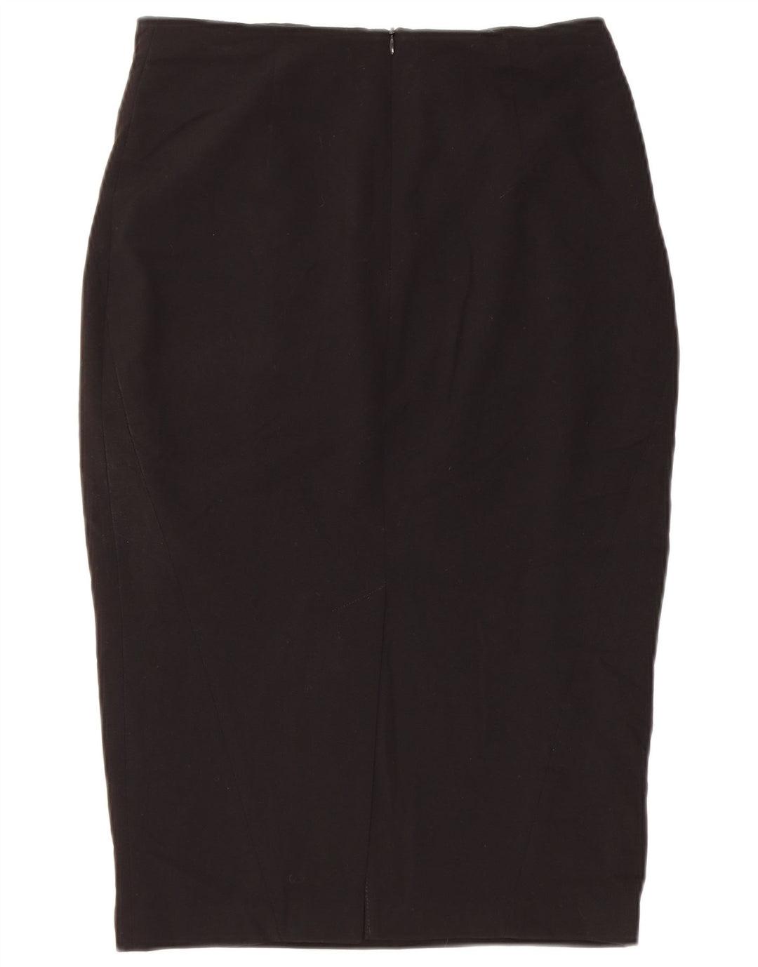 Marks & Spencer Pencil Nederdel til kvinder UK 10 Small W28 Black Polyester