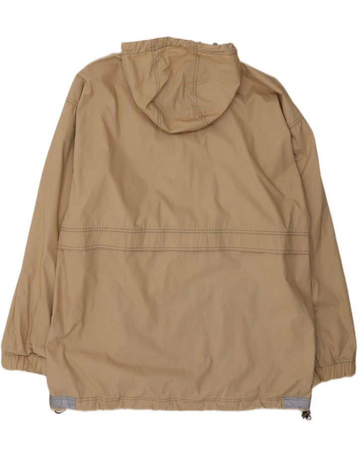 Jack Wolfskin Herre Hætte Anorak Jacket UK 44 2XL Beige Polyester