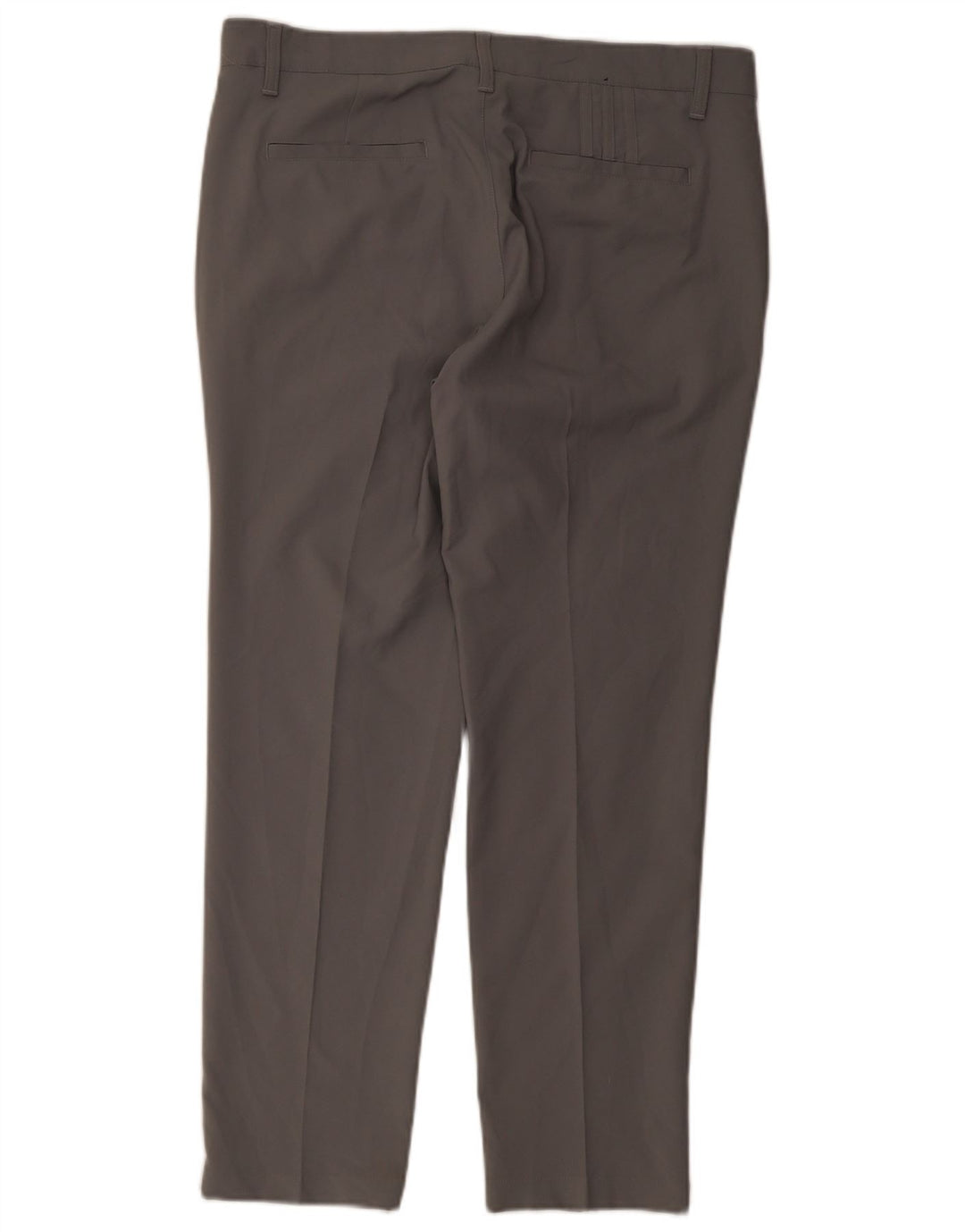 Adidas Straight Chino-bukser til mænd W34 L30 Grå polyester