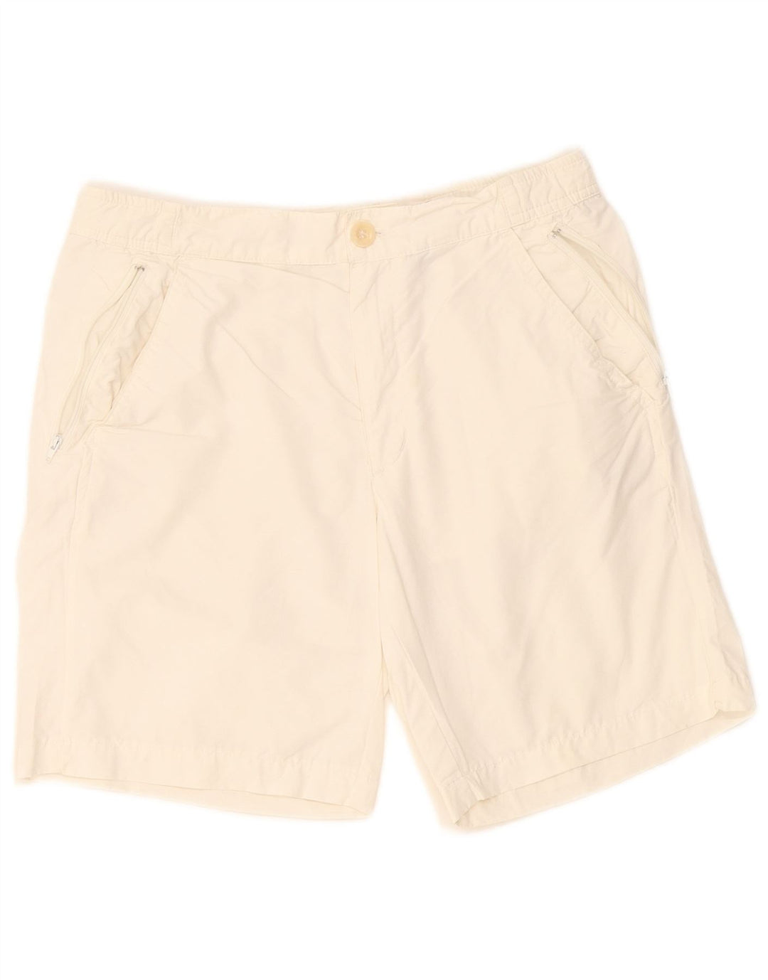 Canadiens Chino Shorts til kvinder IT 44 Medium W30 Hvid Bomuld