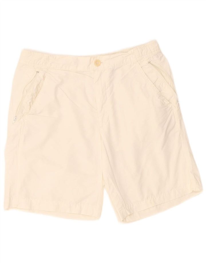 Canadiens Chino Shorts til kvinder IT 44 Medium W30 Hvid Bomuld