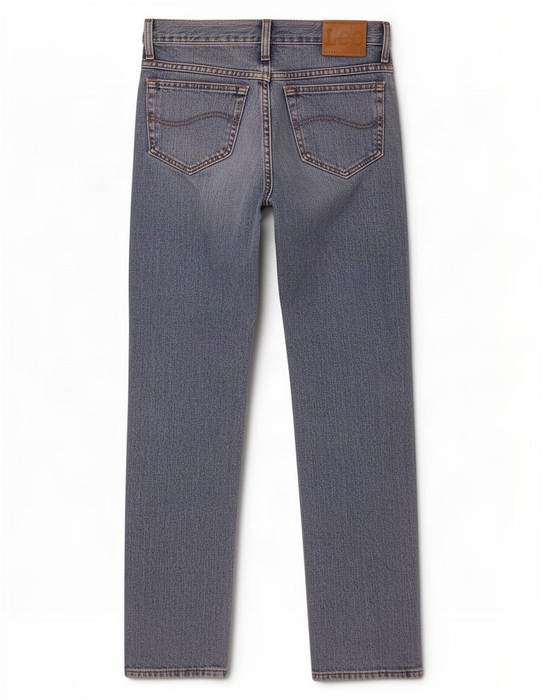 Lee Straight Jeans til mænd W30 L32 blå bomuld