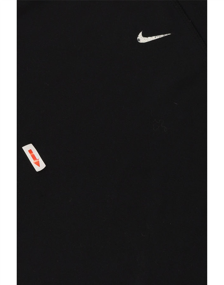 Nike herre Dri Fit T-shirt top lille sort polyester