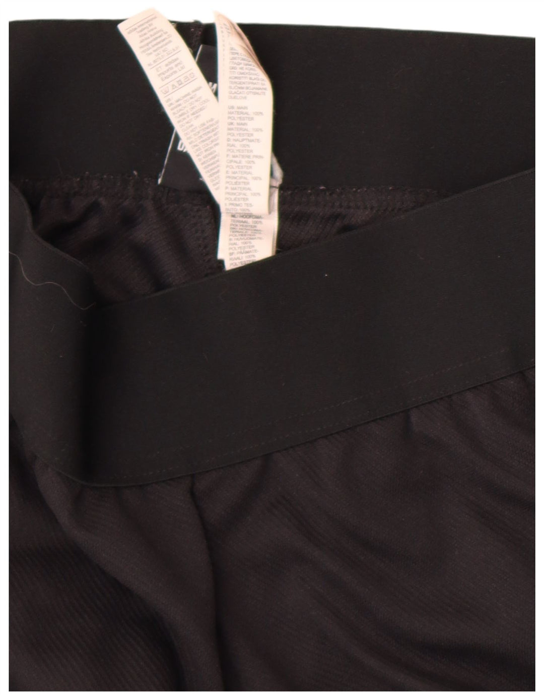 Adidas Træningsdragtsbukser til kvinder UK 12/14 Medium Sort Polyester