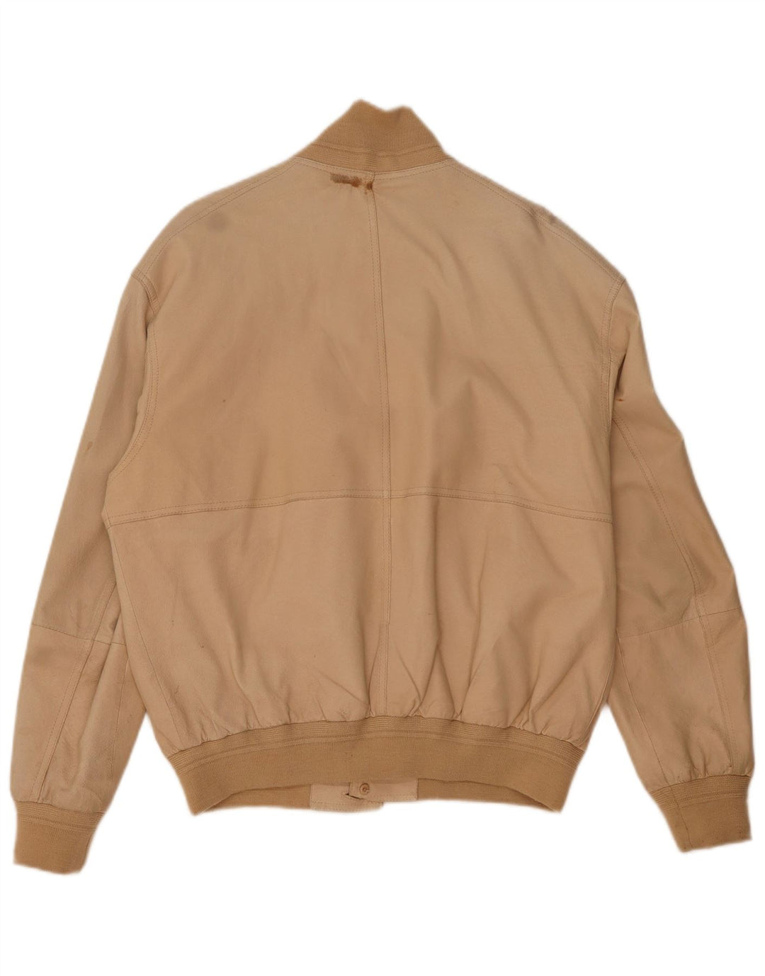 Conbipel Herre Læderjakke IT 50 Stor Beige Læder