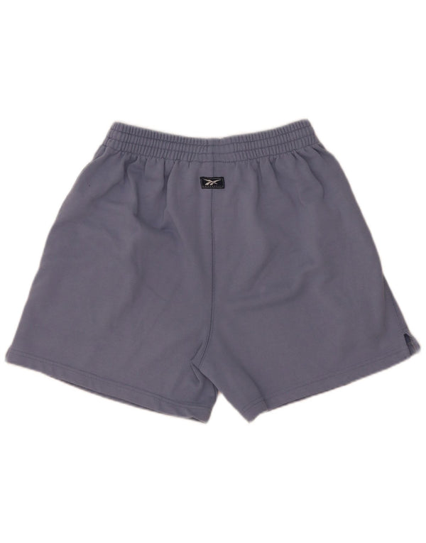 Reebok Sportsshorts til kvinder UK 10 Small Blue Polyester